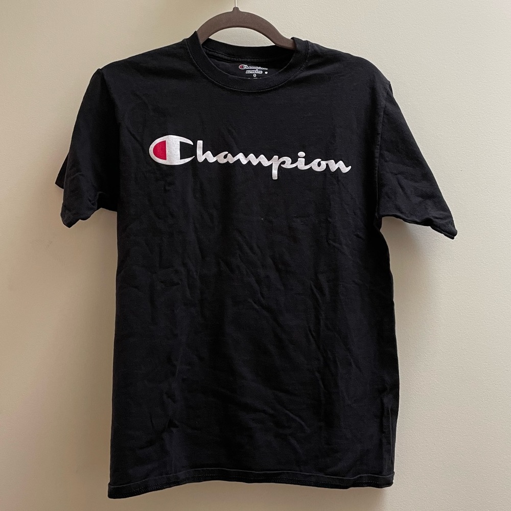 Champion Logo Crewneck Tee